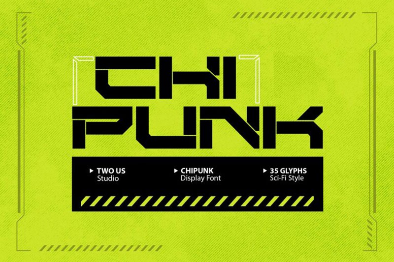 22款未来感科幻机甲风格的英文字体合集 设计素材 sucaiwan.com