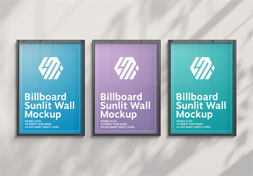 样机模板-最新高端海报PS展示贴图样机模板下载 样机素材 sucaiwan.com