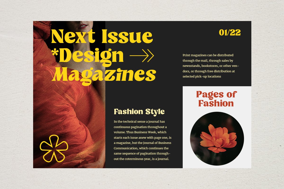 英文字体：优雅复古美学英文杂志海报衬线字体 Minya - Retro Font 设计素材 sucaiwan.com