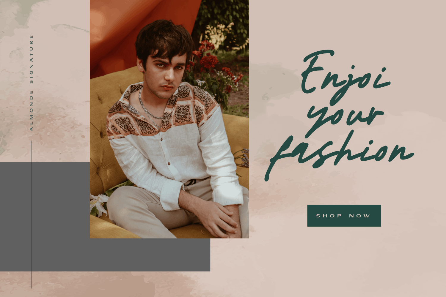 现代优雅英文手写签名字体 Almonde – Modern Signature Font 设计素材 sucaiwan.com