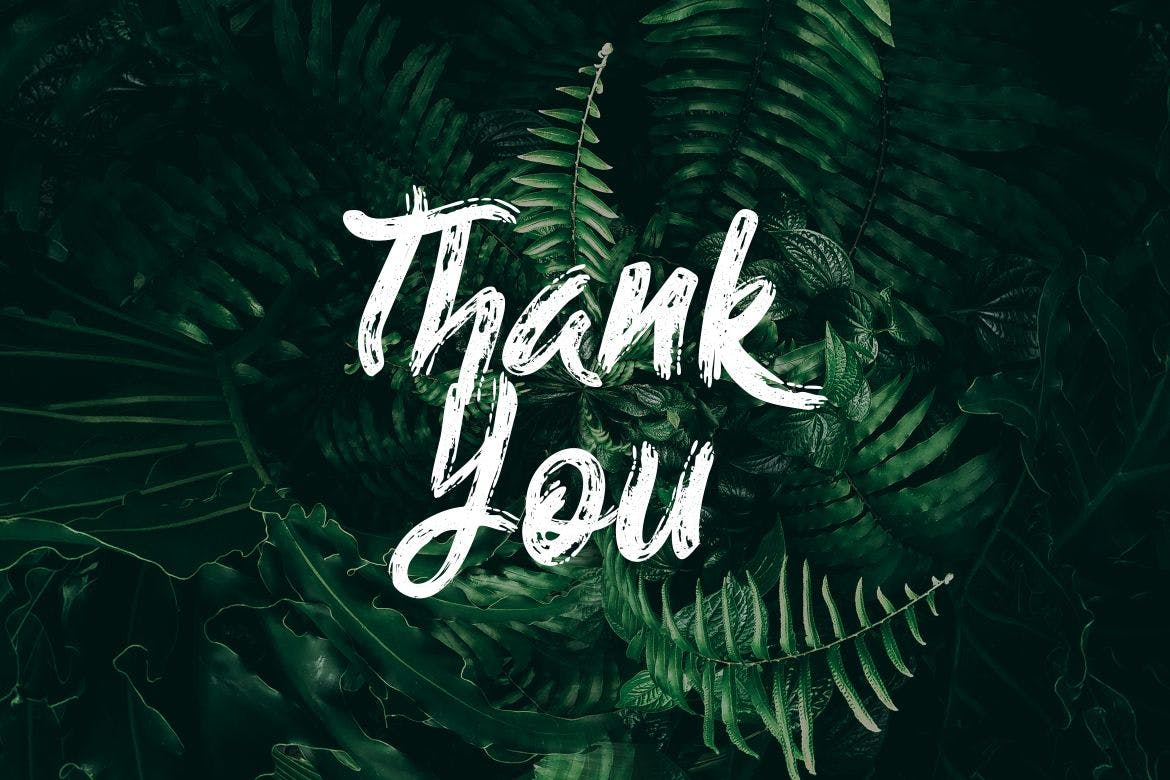 英文笔刷风格手写字体 Mahenizar Brush Handwritten Font 设计素材 sucaiwan.com