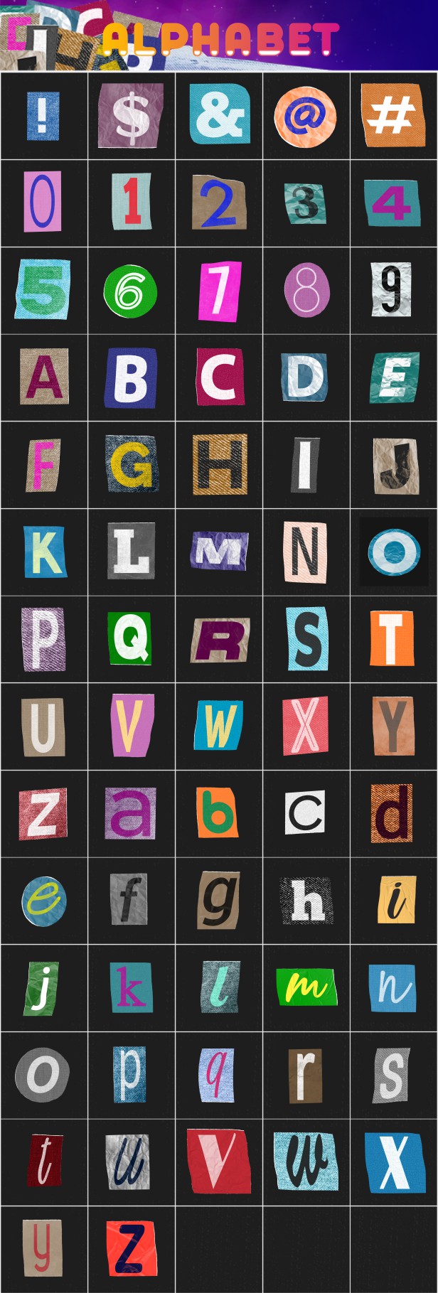 AE脚本:2000个创意拼贴艺术半色调字母五官雕塑杂志手工剪切元素排版折叠定格动画包 Collage Pack . 第21张-素材湾丨精选海外优质设计素材资源 AE脚本:2000个创意拼贴艺术半色调字母五官雕塑杂志手工剪切元素排版折叠定格动画包 Collage Pack . sucaiwan.com