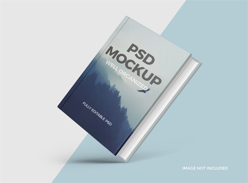 样机模板-书籍书本封面PS样机模板下载 样机素材 sucaiwan.com