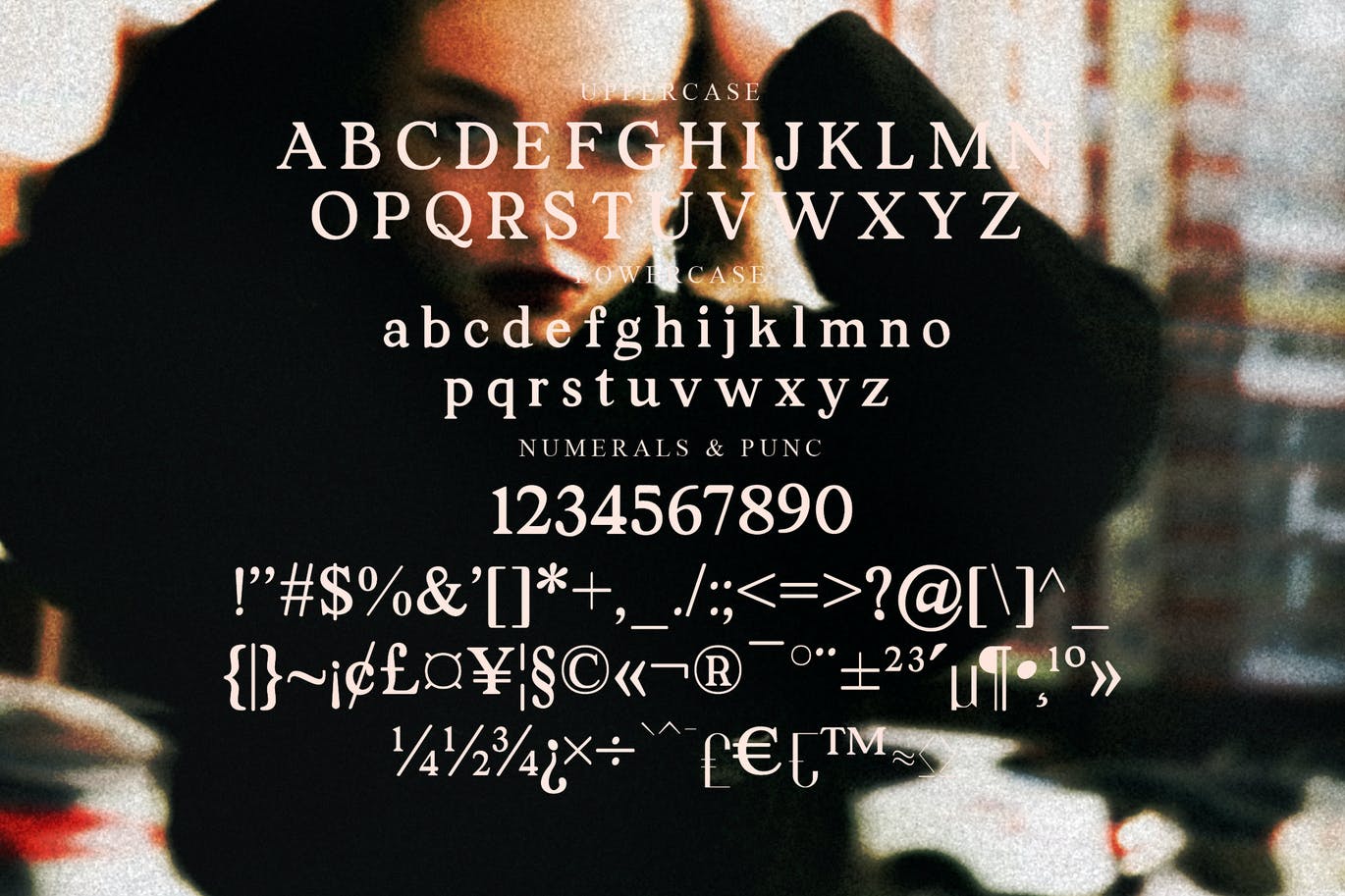 现代衬线字体素材 Lost Castedral Serif Font 设计素材 sucaiwan.com