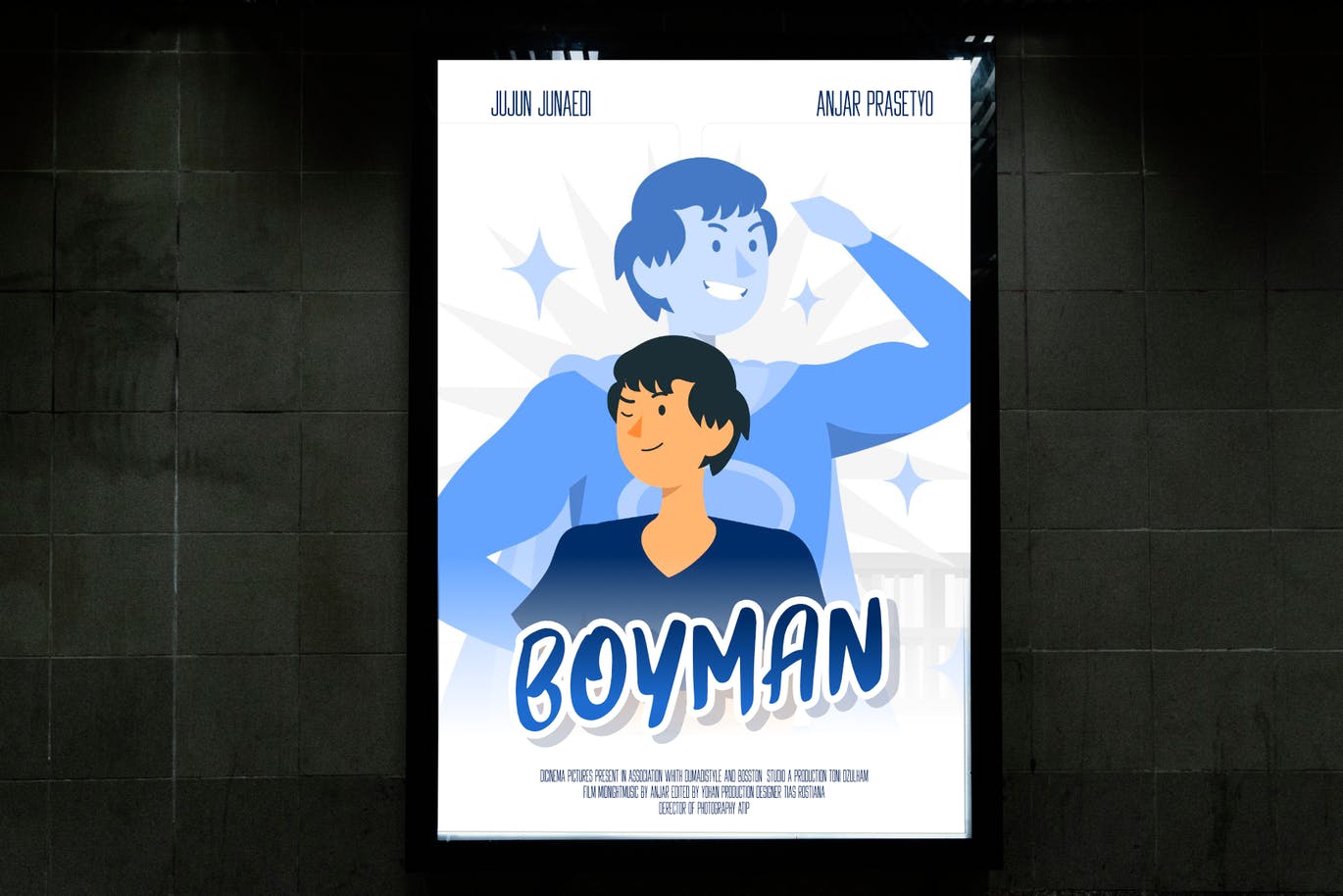 夏季影院展示字体 DS Summer Cinema – Display 设计素材 sucaiwan.com