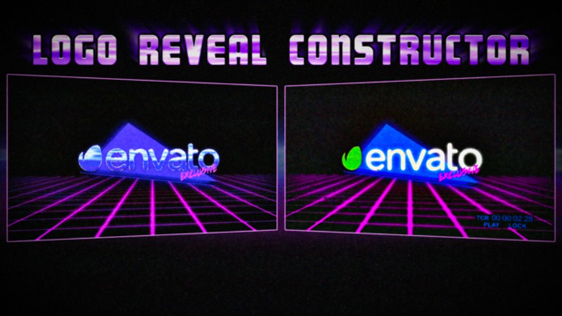 AE模板:80年代复古迪斯科霓虹灯风格文字标题包装LOGO展示 插件预设 第2张-素材湾丨精选海外优质设计素材资源 AE模板:80年代复古迪斯科霓虹灯风格文字标题包装LOGO展示 插件预设 sucaiwan.com