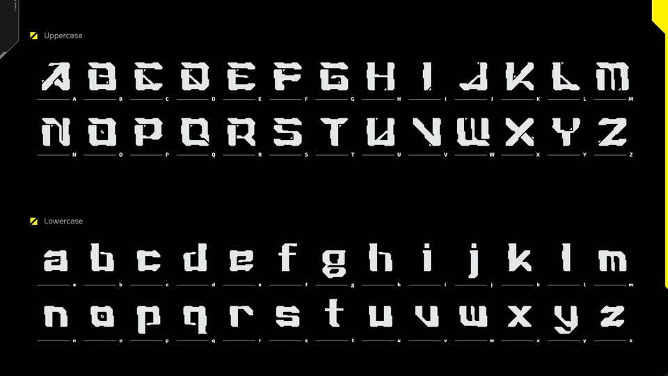 22款未来感科幻机甲风格的英文字体合集 设计素材 sucaiwan.com