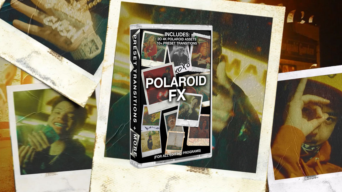 Tinytapes 老式柯达宝丽来电影胶片帧PSD模板/PNG素材包 Polaroid FX Pack 设计素材 sucaiwan.com