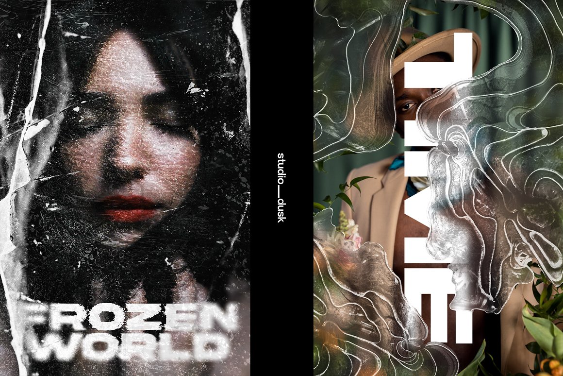 抽象扭曲逼真冰块冰爽失真效果标题文本LOGO海报设计置换滤镜PSD样机模板 The Fridge – Frozen Photo Effects The Fridge - Frozen Photo Effects 插件预设 第6张-素材湾丨精选海外优质设计素材资源 抽象扭曲逼真冰块冰爽失真效果标题文本LOGO海报设计置换滤镜PSD样机模板 The Fridge – Frozen Photo Effects The Fridge - Frozen Photo Effects 插件预设 sucaiwan.com