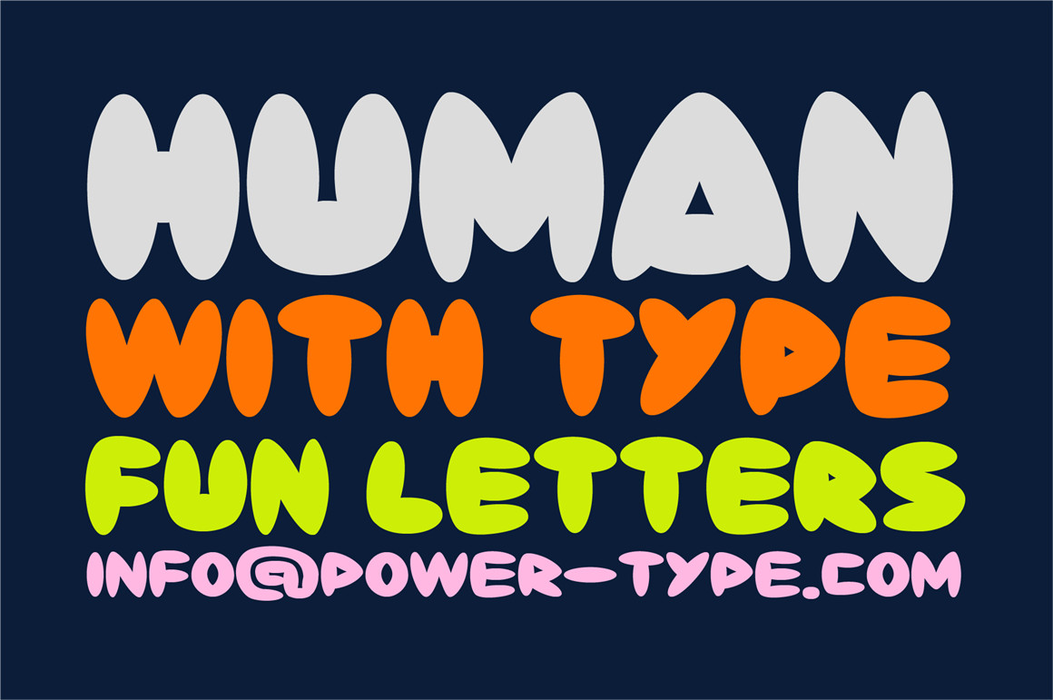 新潮流复古疯克文化爵士嘻哈俏皮英文装饰字体 Power Display Font Family 设计素材 sucaiwan.com