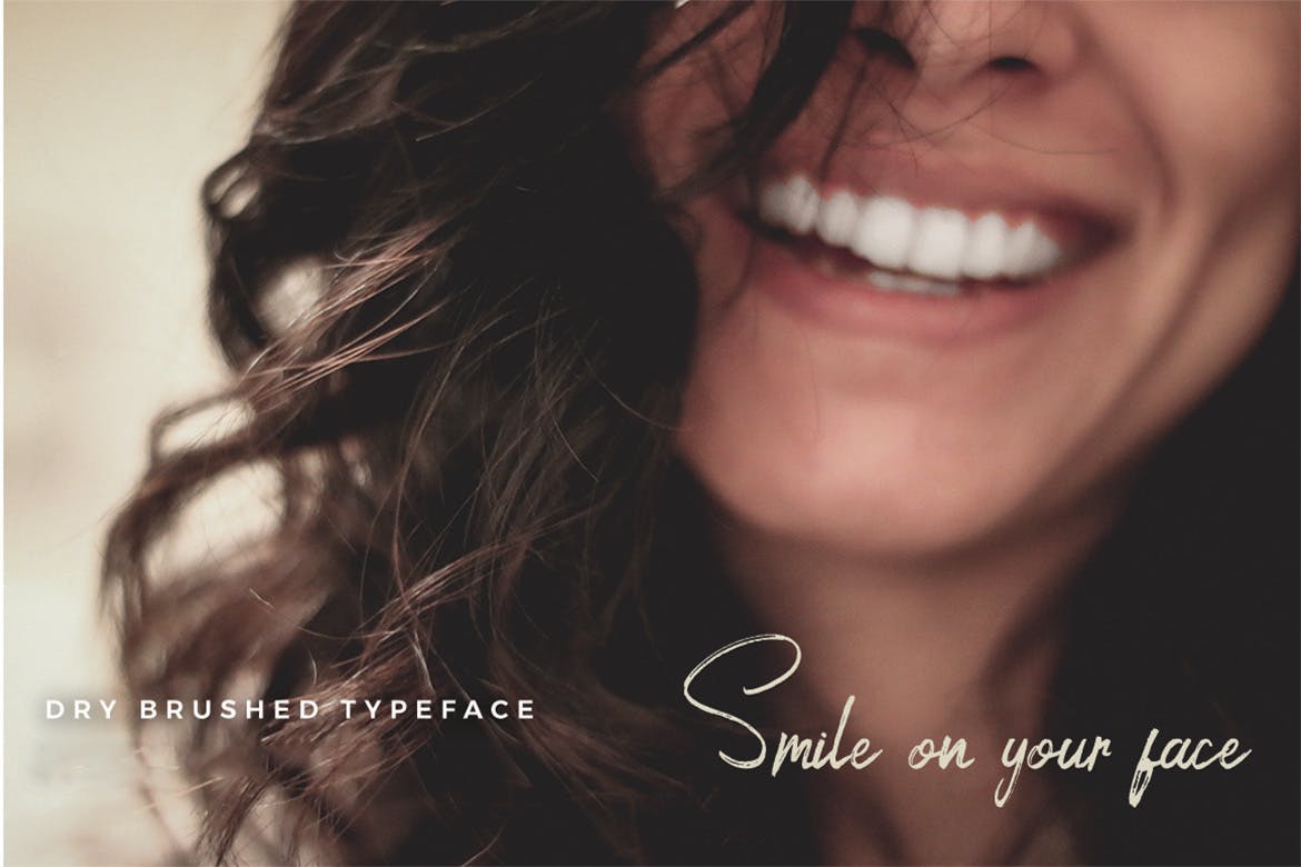 清晰干燥线条英文手写脚本字体 Jacklyne – Dry Brush Typeface Font 设计素材 sucaiwan.com