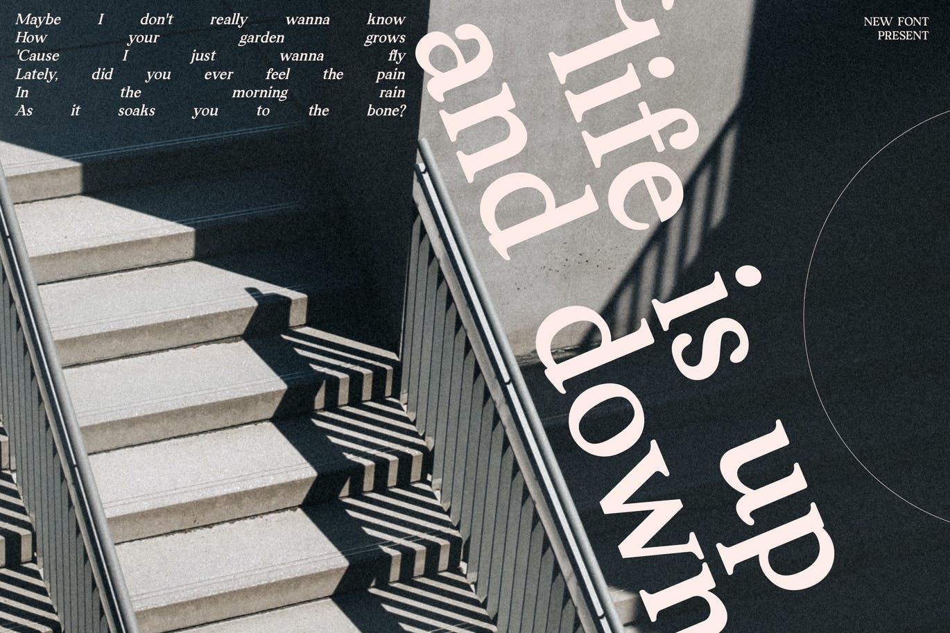 现代衬线字体素材 Lost Castedral Serif Font 设计素材 sucaiwan.com