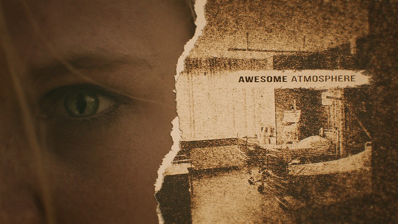 PR模板：复古风格撕纸效果宣传简介开场预告片 插件预设 sucaiwan.com