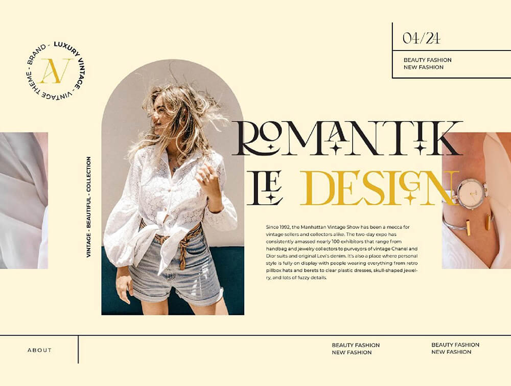 当代复古衬线字体 设计素材 sucaiwan.com