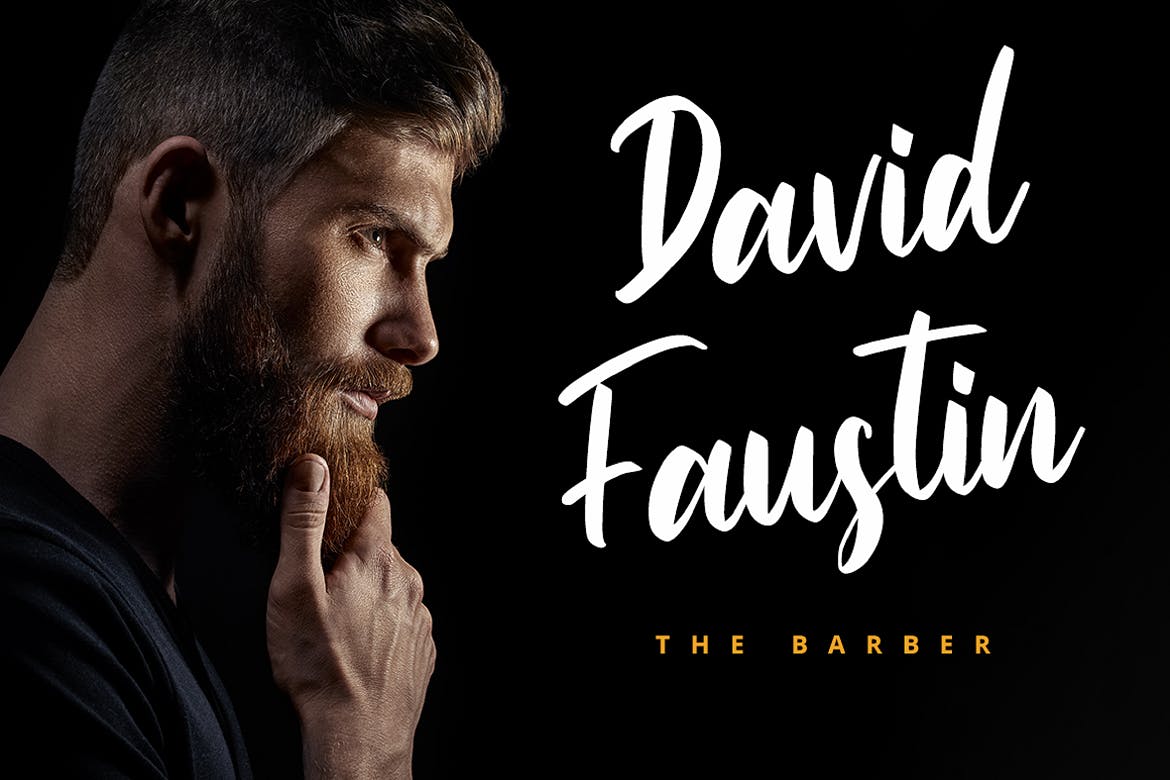 奢华潮流粗体连笔手写字体 Script Font 设计素材 sucaiwan.com