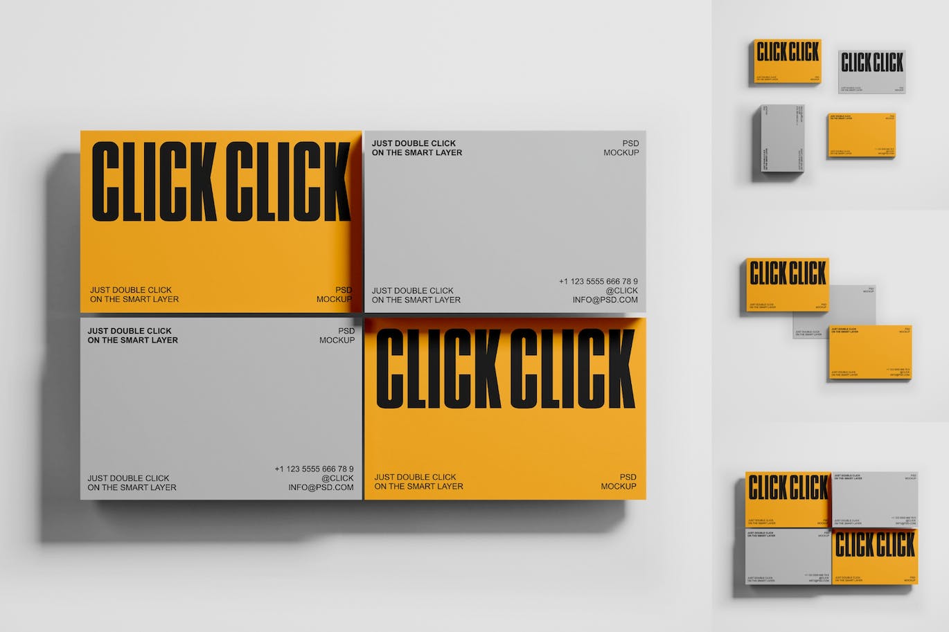 专业名片样机模板展示 Business Card Mockup 样机素材 sucaiwan.com