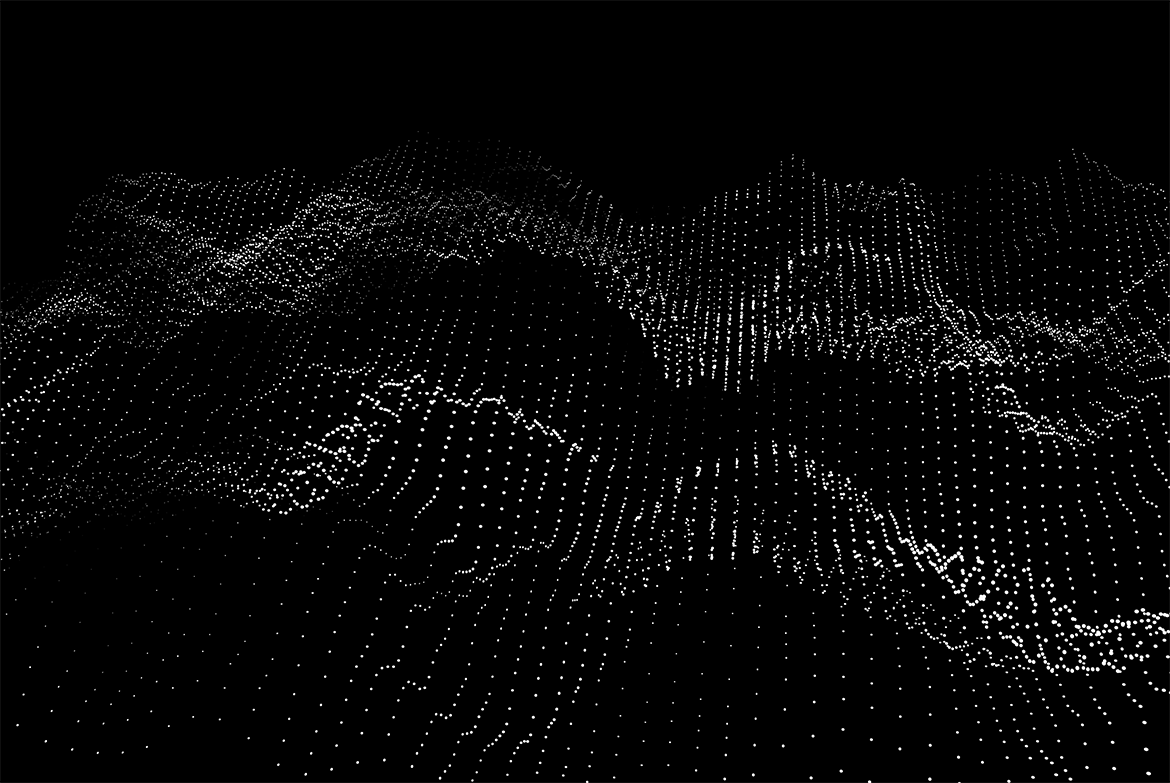 白色粒子抽象黑色背景 GEO_NOISE6 Image Pack 图片素材 sucaiwan.com