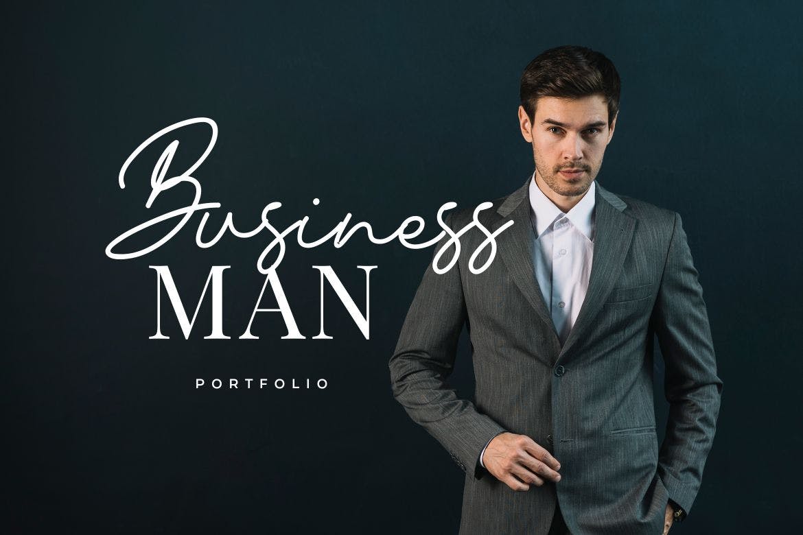 时尚签名风格英文手写字体 Qardenia Signature Font 设计素材 sucaiwan.com