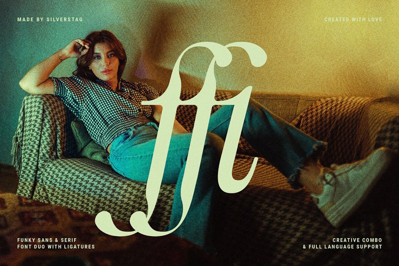 英文字体:优雅现代感时髦创意独特连字混排效果字体包 设计素材 第3张-素材湾丨精选海外优质设计素材资源 英文字体:优雅现代感时髦创意独特连字混排效果字体包 设计素材 sucaiwan.com