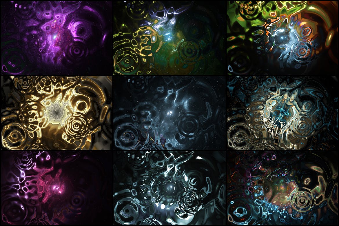 50个流体抽象背景素材v2 50 Abstract Backstracts – Vol. 2 图片素材 sucaiwan.com