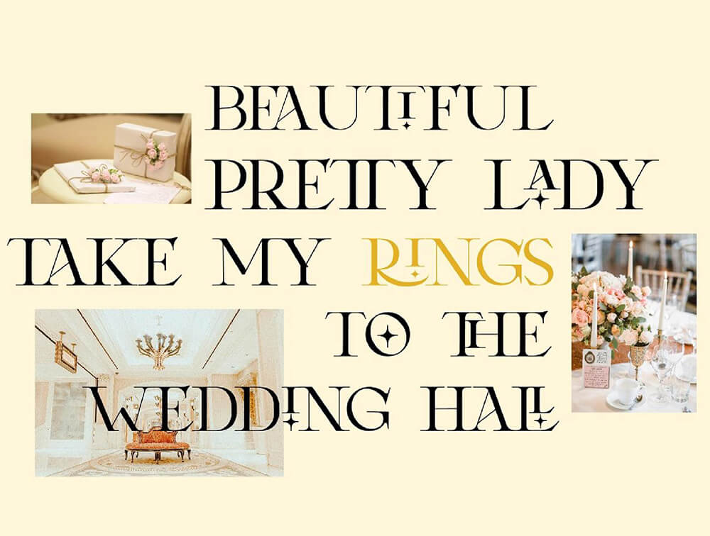 当代复古衬线字体 设计素材 sucaiwan.com