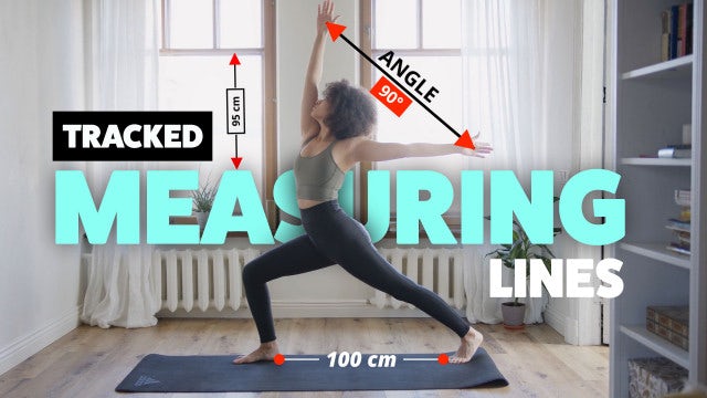 达芬奇预设：4种距离路线标注角度测量数据信息展示预设 插件预设 sucaiwan.com