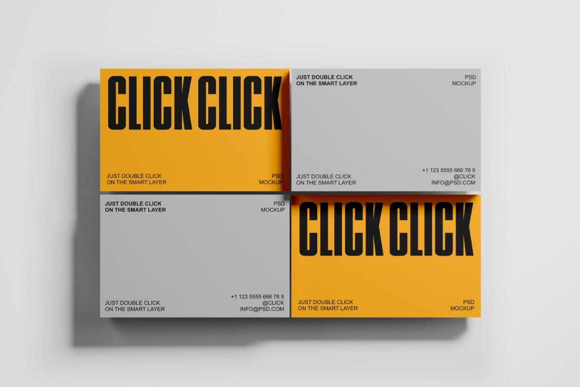 专业名片样机模板展示 Business Card Mockup 样机素材 sucaiwan.com