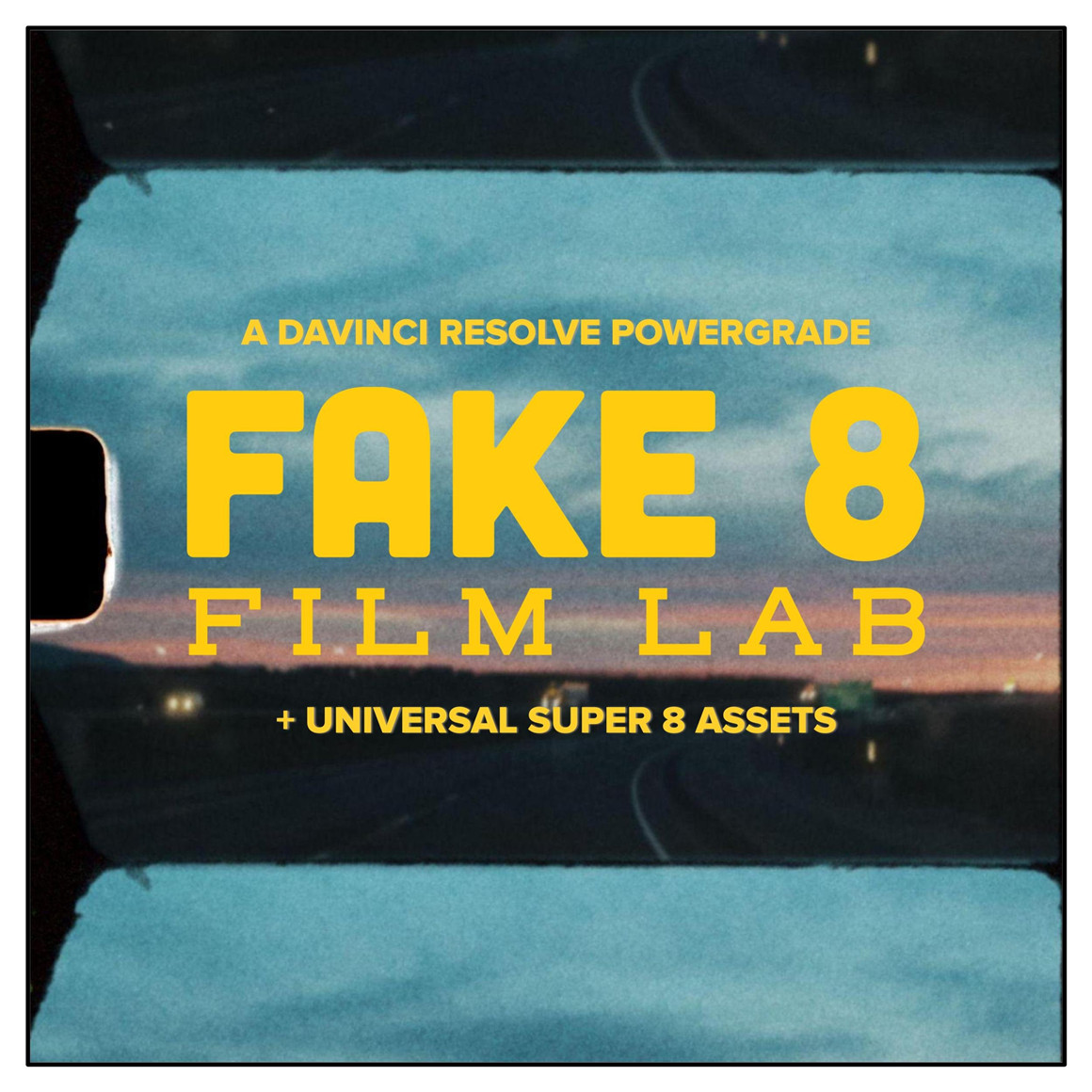 FAKE 8 FILM LAB 50多个真实SUPER 8MM胶片模拟闪烁模糊光晕抖动效果达芬奇节点+视频/音效素材 影视音频 sucaiwan.com