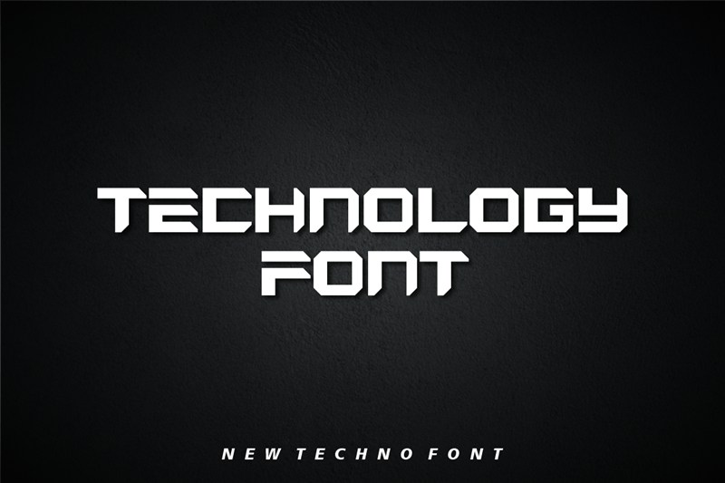 立体风格粗体显示字体素材 Sigehav Font 设计素材 sucaiwan.com