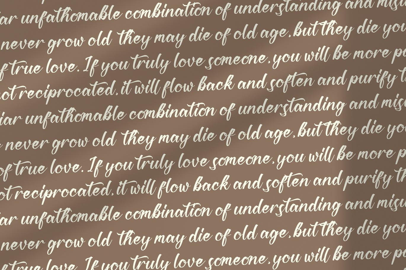 现代艺术书法字体素材 Kashmir Revenge Calligraphy Font 设计素材 sucaiwan.com