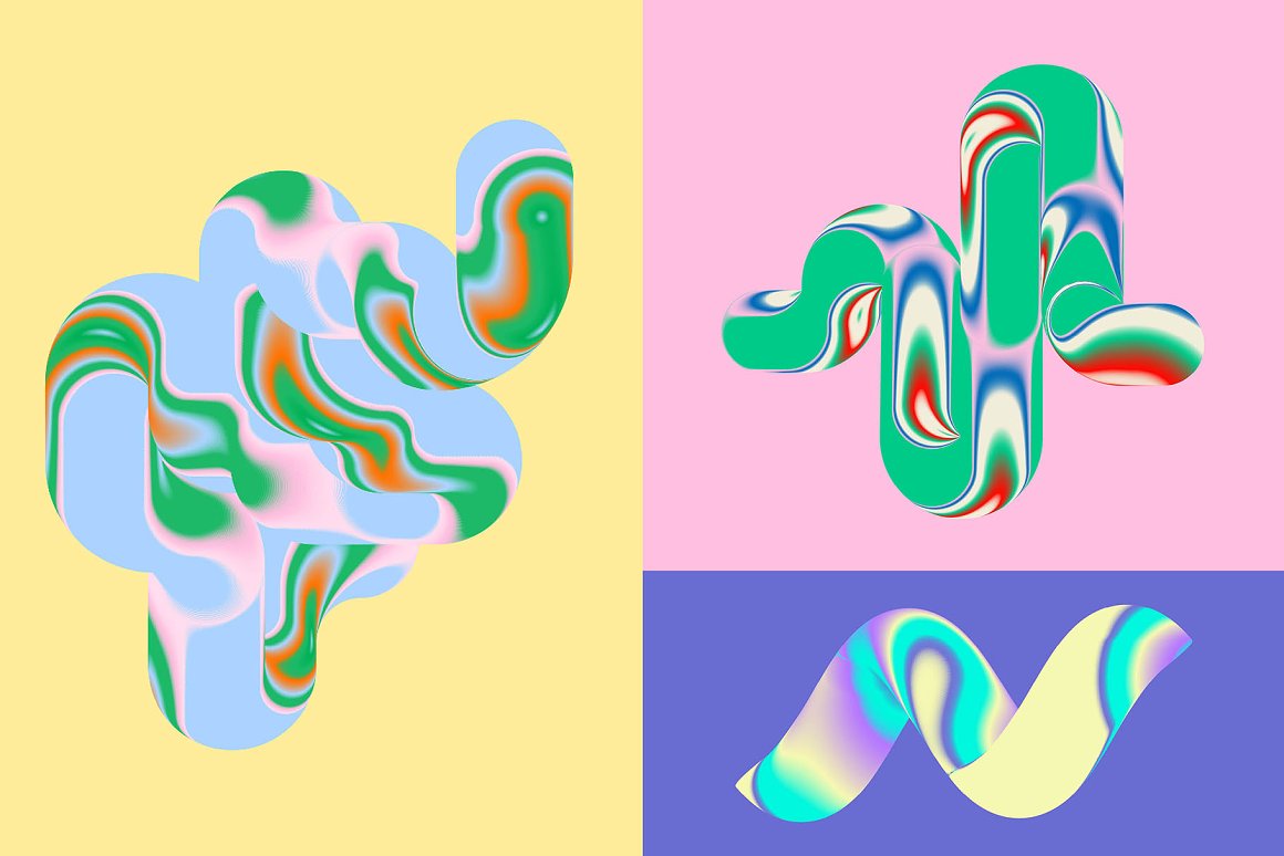 KLOROFORM 70个迷幻时髦动态渐变混合模糊噪点效果海报封面设计元素 Gradient Blend Noise Vol. 3 . 第3张-素材湾丨精选海外优质设计素材资源 KLOROFORM 70个迷幻时髦动态渐变混合模糊噪点效果海报封面设计元素 Gradient Blend Noise Vol. 3 . sucaiwan.com