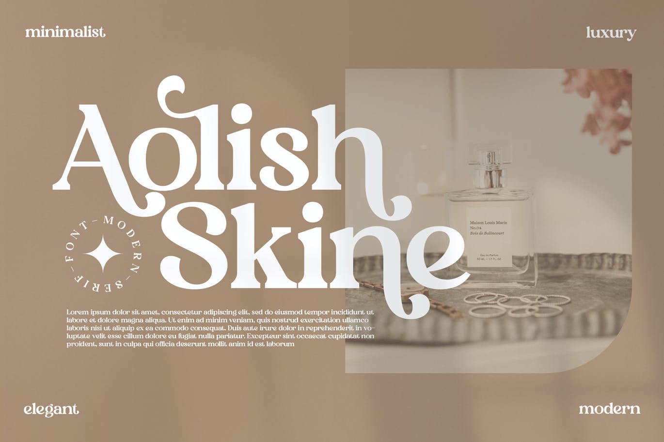 豪华品牌项目衬线字体素材 Heibird Serif Font 设计素材 sucaiwan.com