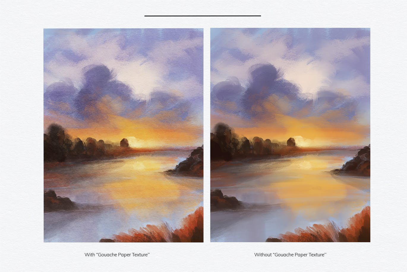 水粉Procreate笔刷素材 Procreate Gouache Brush set 笔刷资源 sucaiwan.com