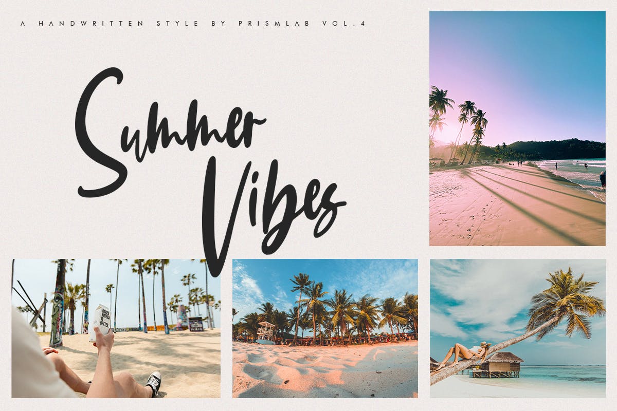 现代精致手写字体 Summer Winter | A Sophisticated Font 设计素材 sucaiwan.com
