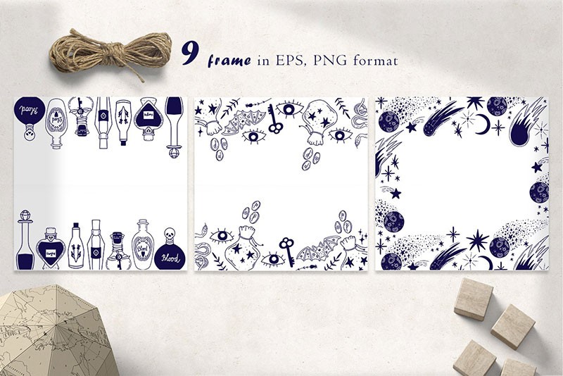 173个北欧ins风矢量无缝图案素材AI PNG格式 图片素材 sucaiwan.com