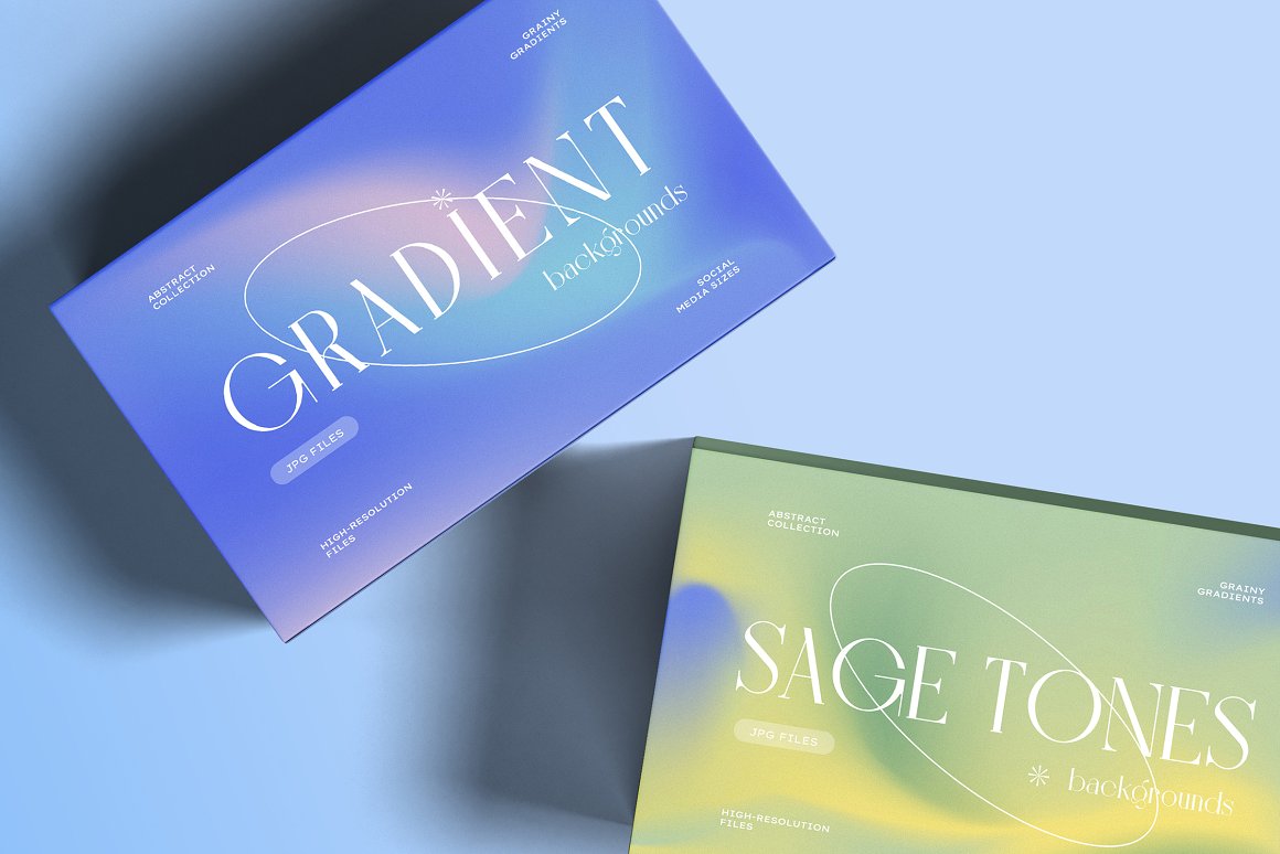 75个高分辨率渐变颗粒纹理海报包装背景合集 Gradient Background Collection 图片素材 sucaiwan.com