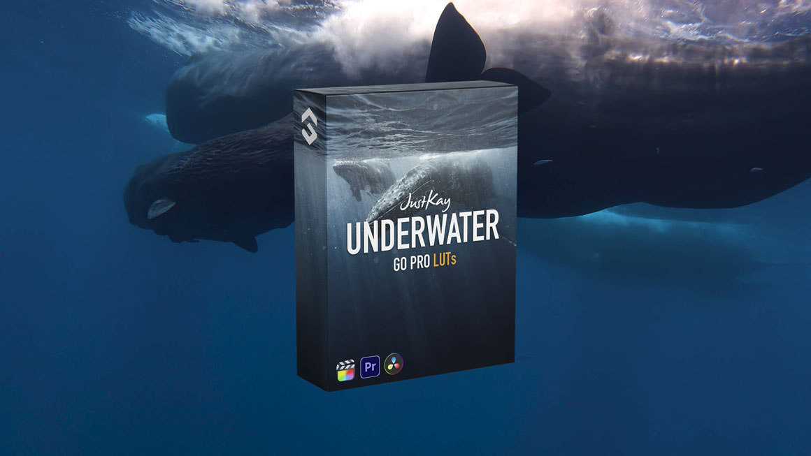 JustKay 5个水下运动相机GoPro视频画面风格化LUT调色预设包 GoPro LUT's 插件预设 sucaiwan.com