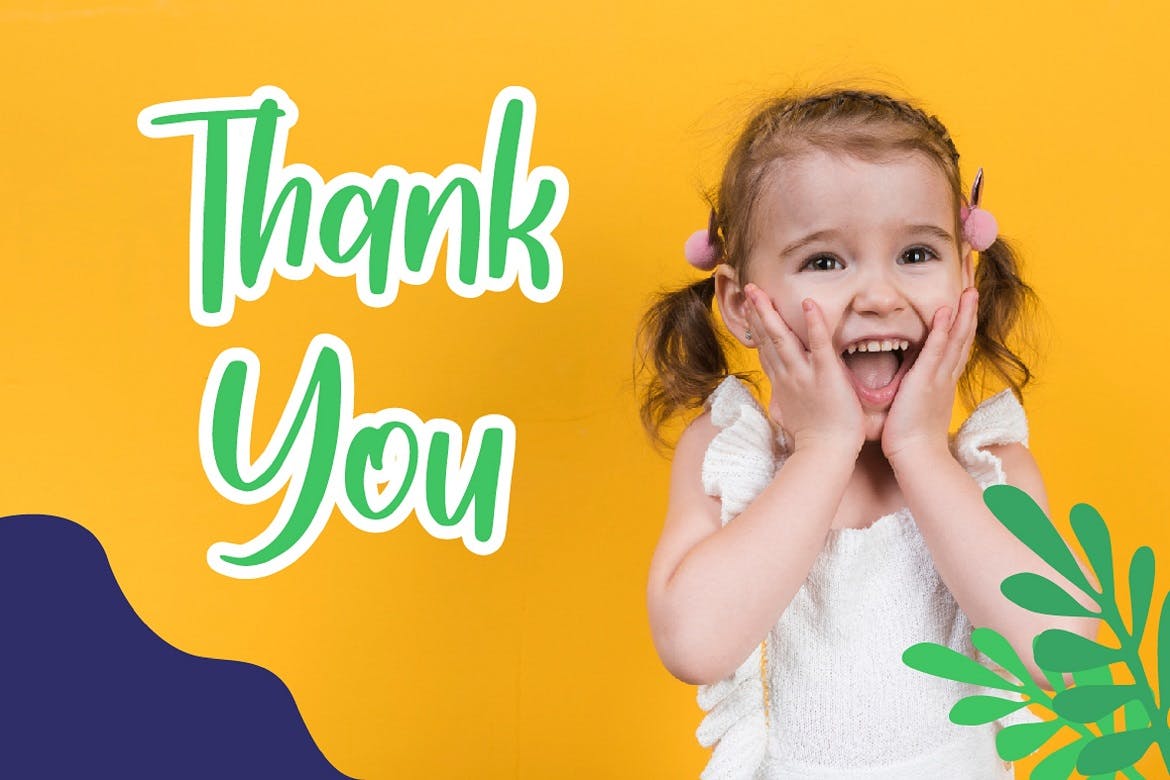 热带风情风格促销推广素材手写字体 Handwritten Font 设计素材 sucaiwan.com