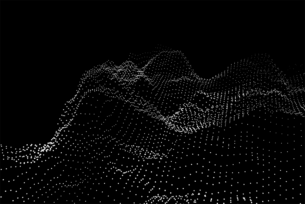 白色粒子抽象黑色背景 GEO_NOISE6 Image Pack 图片素材 sucaiwan.com