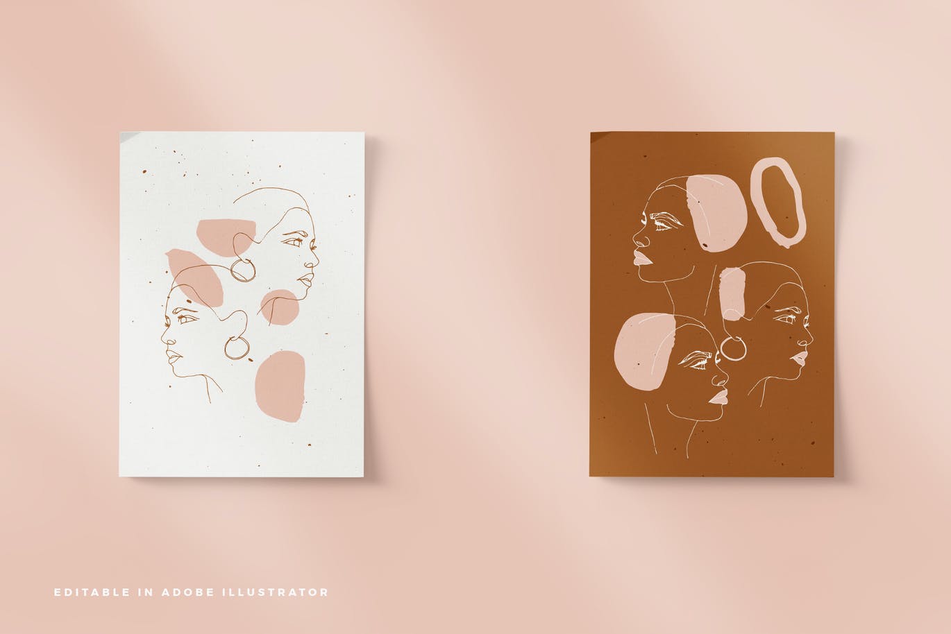 女性主题图案和插画集合 Women Patterns & Illustration Prints 图片素材 sucaiwan.com