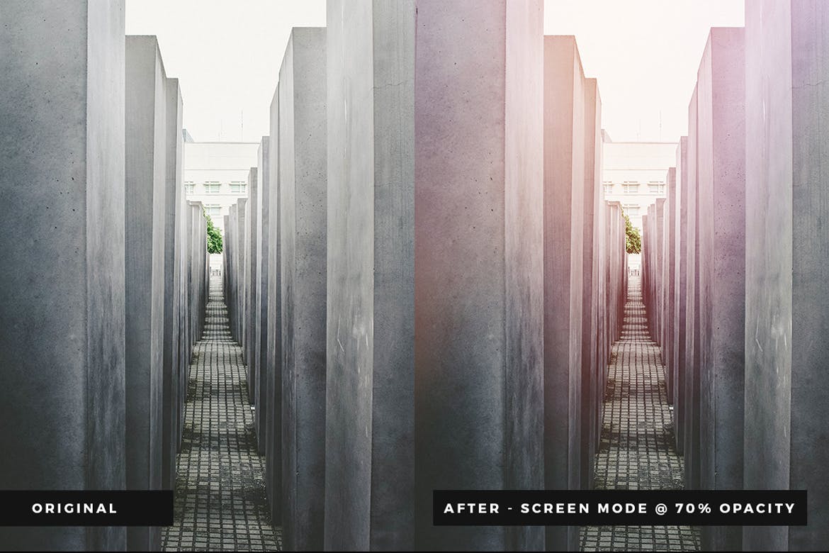 复古漏光照片叠层素材 Vintage Light Leak Overlays 图片素材 sucaiwan.com