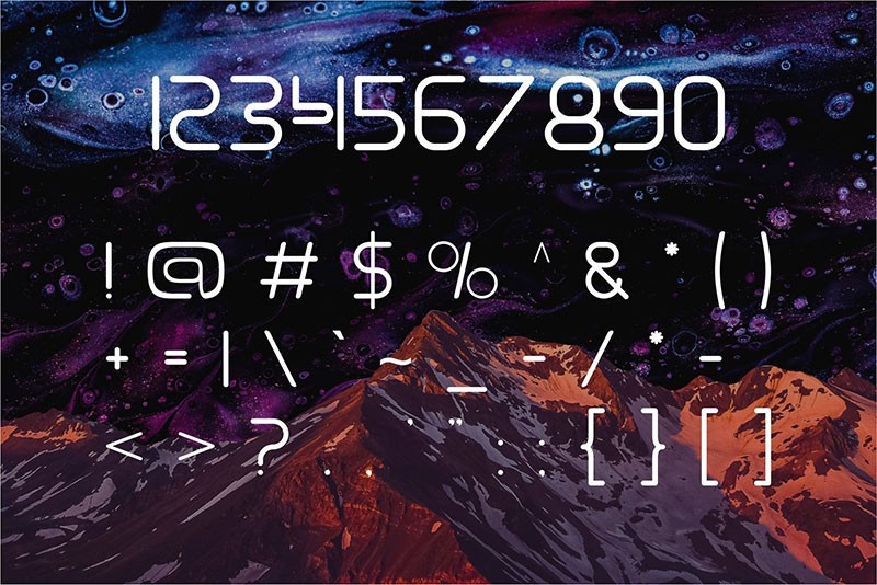 Gamero现代无衬线英文字体 设计素材 sucaiwan.com