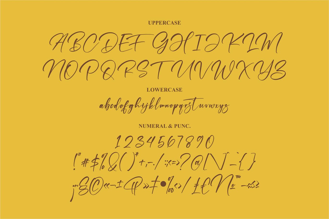 艺术个性签名字体素材 Hayrittius Signature Font 设计素材 sucaiwan.com