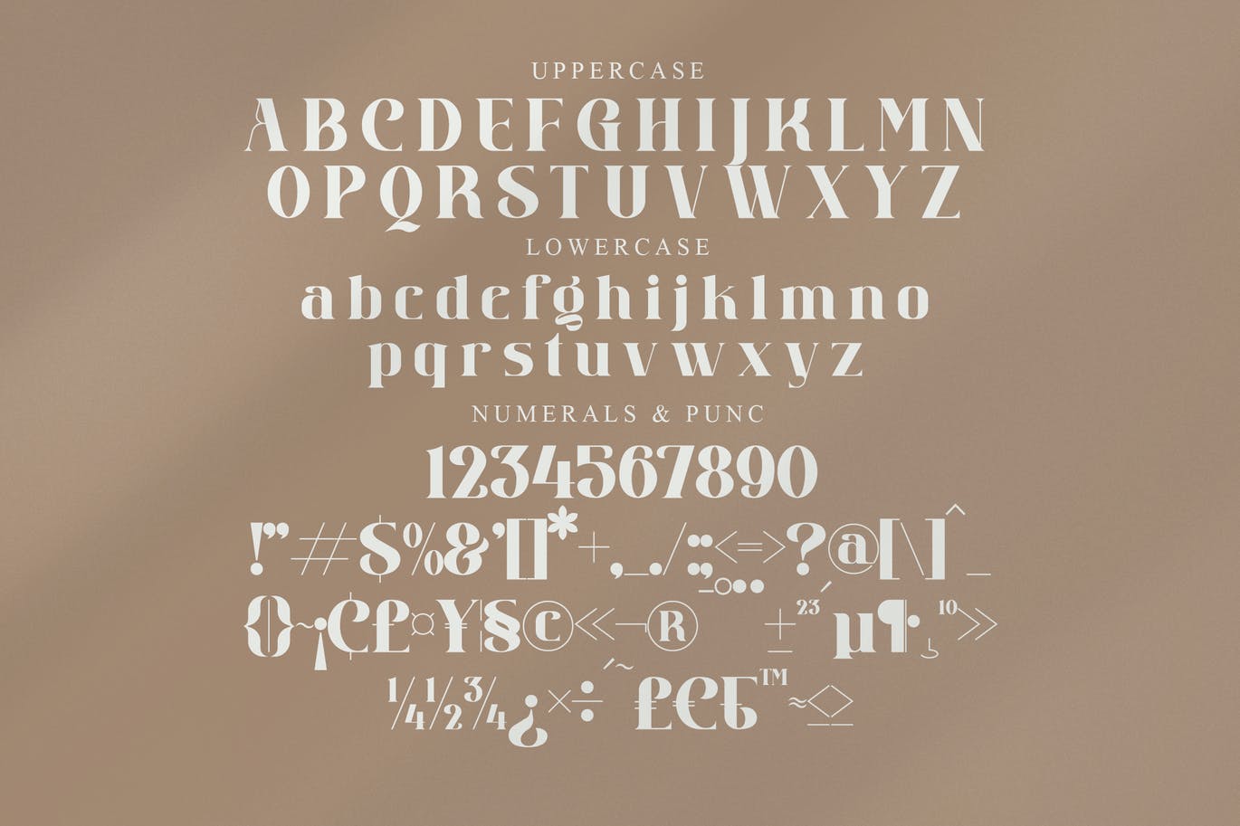 品牌装饰衬线字体素材 Jordan Serif Font 设计素材 sucaiwan.com