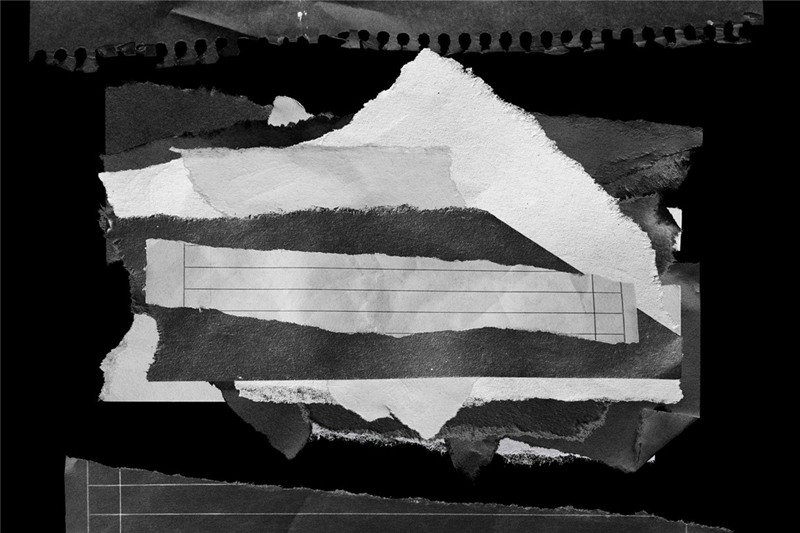 200个做旧破碎褶皱撕裂废弃纸张纸片PNG免抠图PS笔刷设计素材 Torn Paper Edge Textures APP UI sucaiwan.com