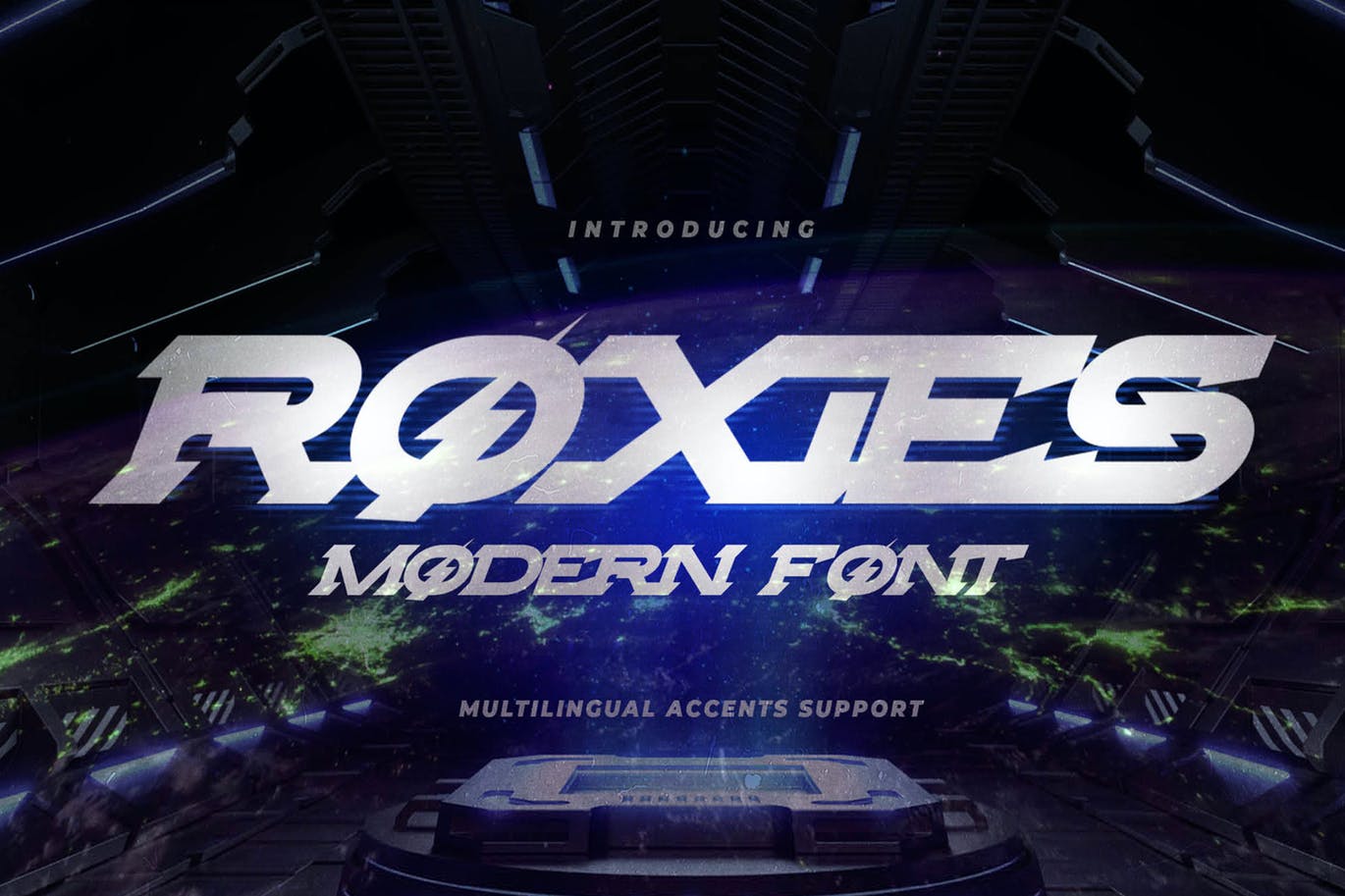 游戏主题现代衬线字体素材 ROXIES – Modern Font 设计素材 sucaiwan.com