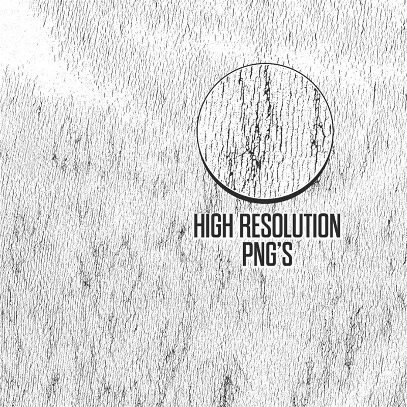 20款复古粗糙质感裂痕塑料溶胶墨水纸张PNG叠加肌理套装 Doron Studios - Worn Plastisol Texture Kit 图片素材 sucaiwan.com