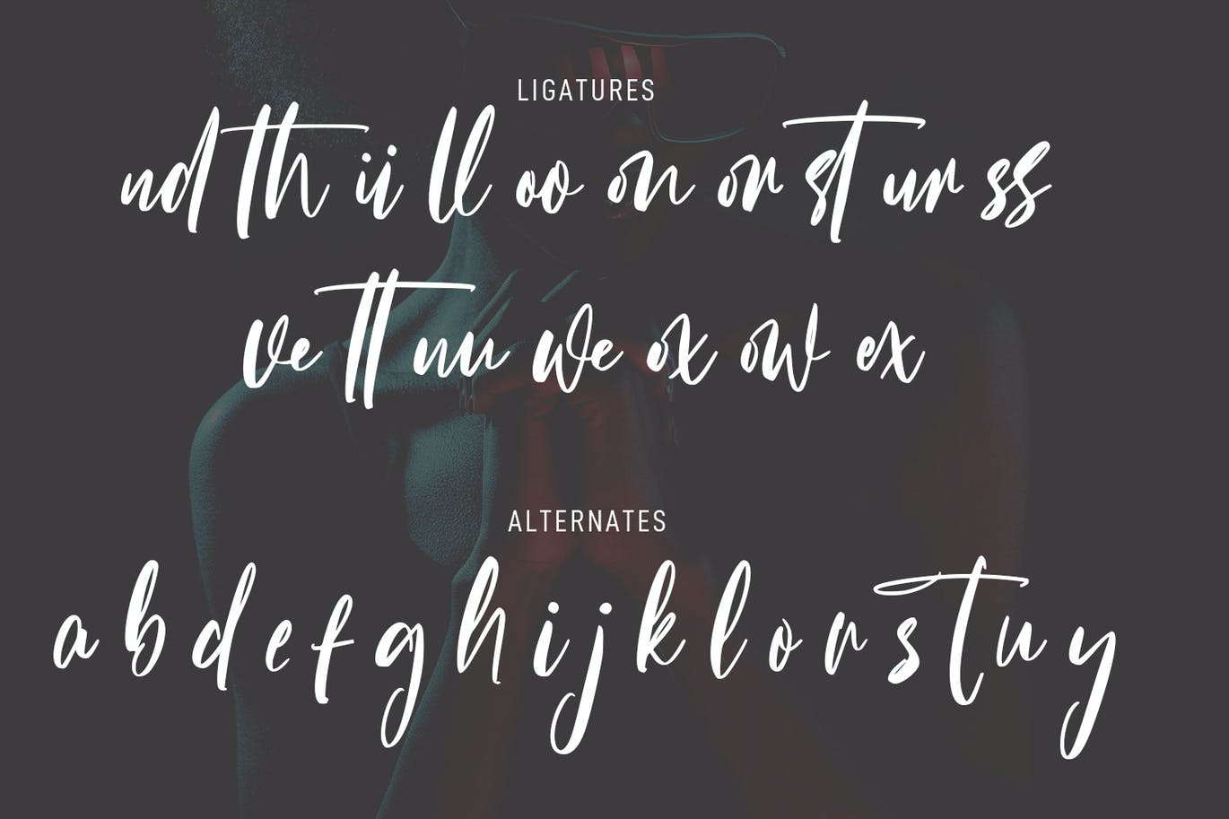 富有表现力的连字手写字体 Summit Foxes Script Font 设计素材 sucaiwan.com