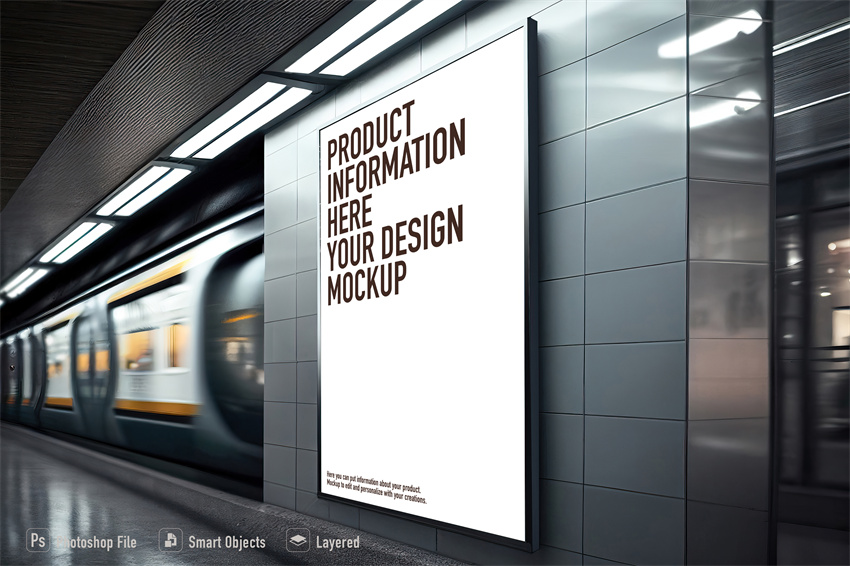 样机模板-最新高端海报PS展示贴图样机模板下载 样机素材 sucaiwan.com