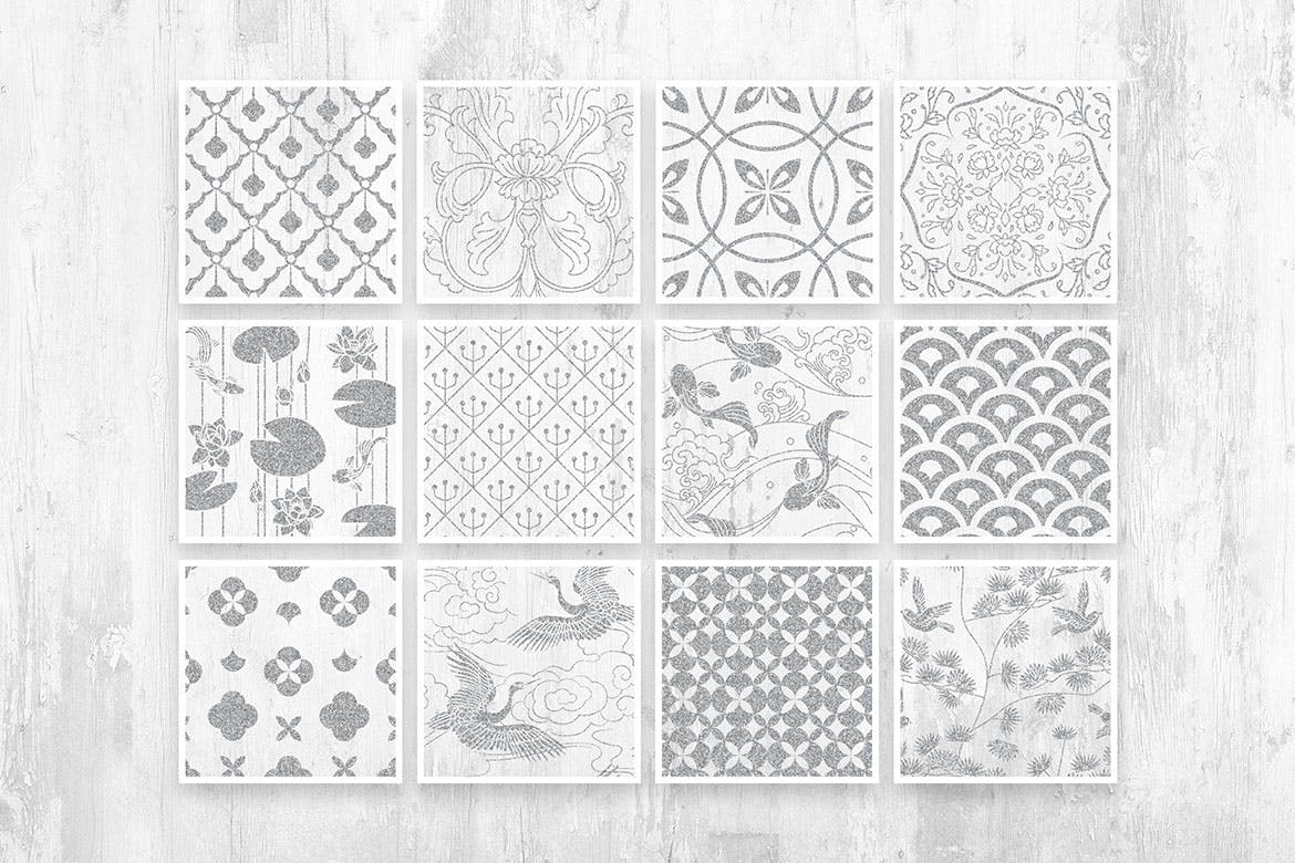 国风陶瓷图案收藏集 Chinese Ceramic Patterns Collection 图片素材 sucaiwan.com